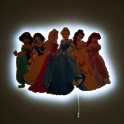 Disney Prensesleri Led Aydınlatma