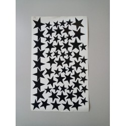 Yıldız Siyah Sticker