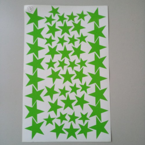 Yıldız Yeşil Sticker